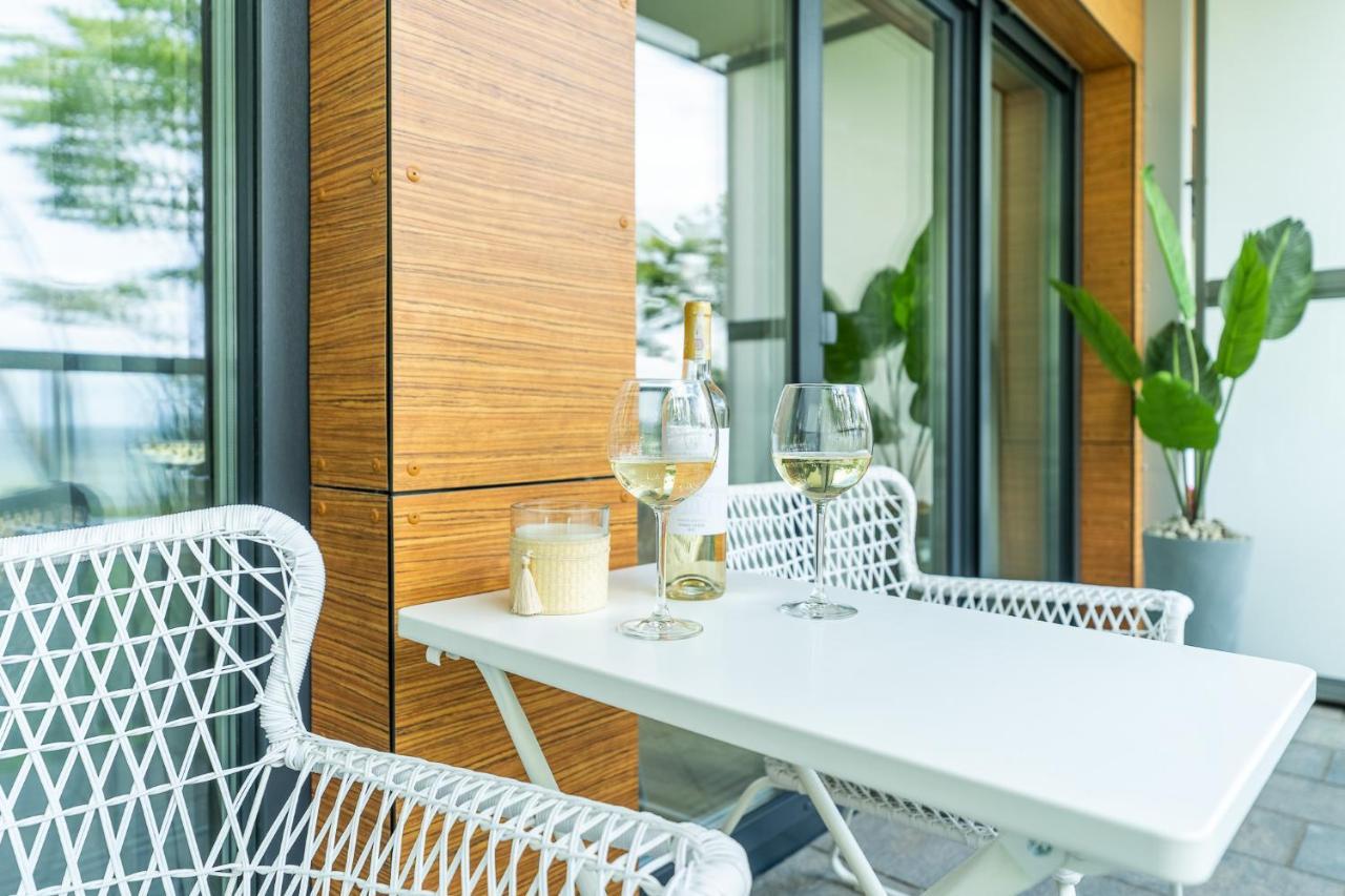 Apartament Baltic View 21 Z Widokiem Na Morze Ustronie Morskie Eksteriør billede