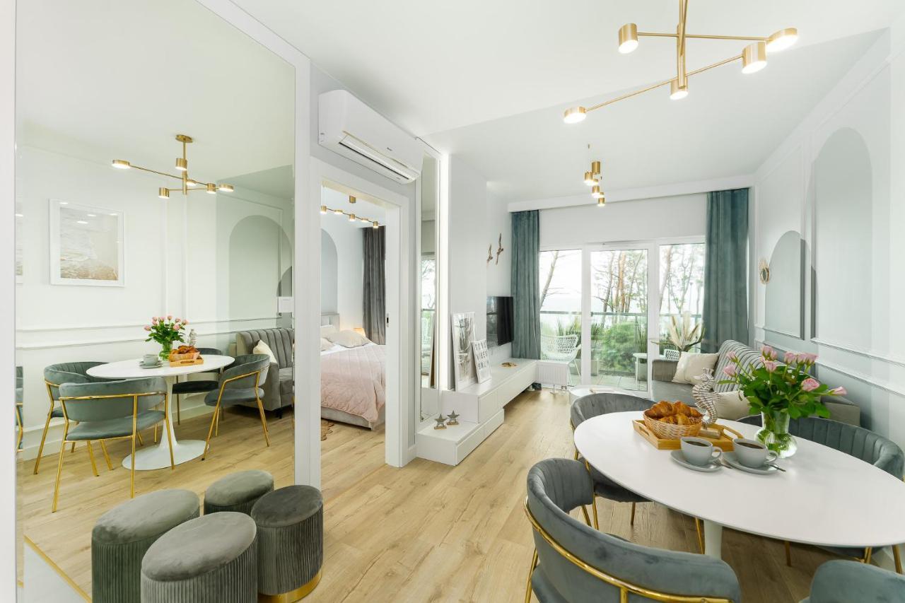 Apartament Baltic View 21 Z Widokiem Na Morze Ustronie Morskie Eksteriør billede